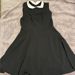 Hot Topic Black and White Midi Dress